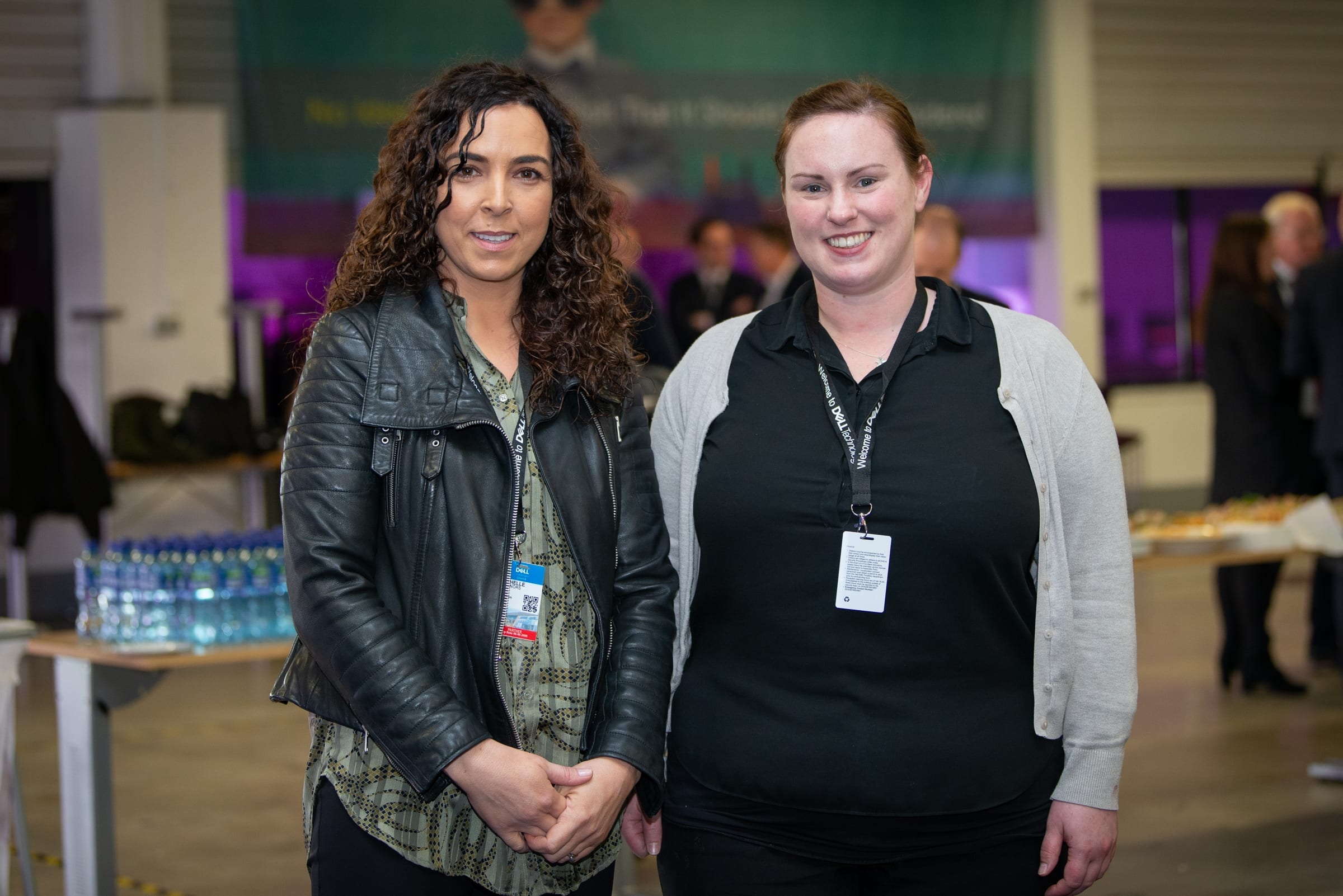 No repro fee-RLP Programme Launch which was held in DELL EMC, Raheen Industrial Est Limerick on Thursday 6th February - From Left to Right: Michelle Shinnors- Northern Trust, Meabh Scanlon - Northern Trust 
Photo credit Shauna Kennedy