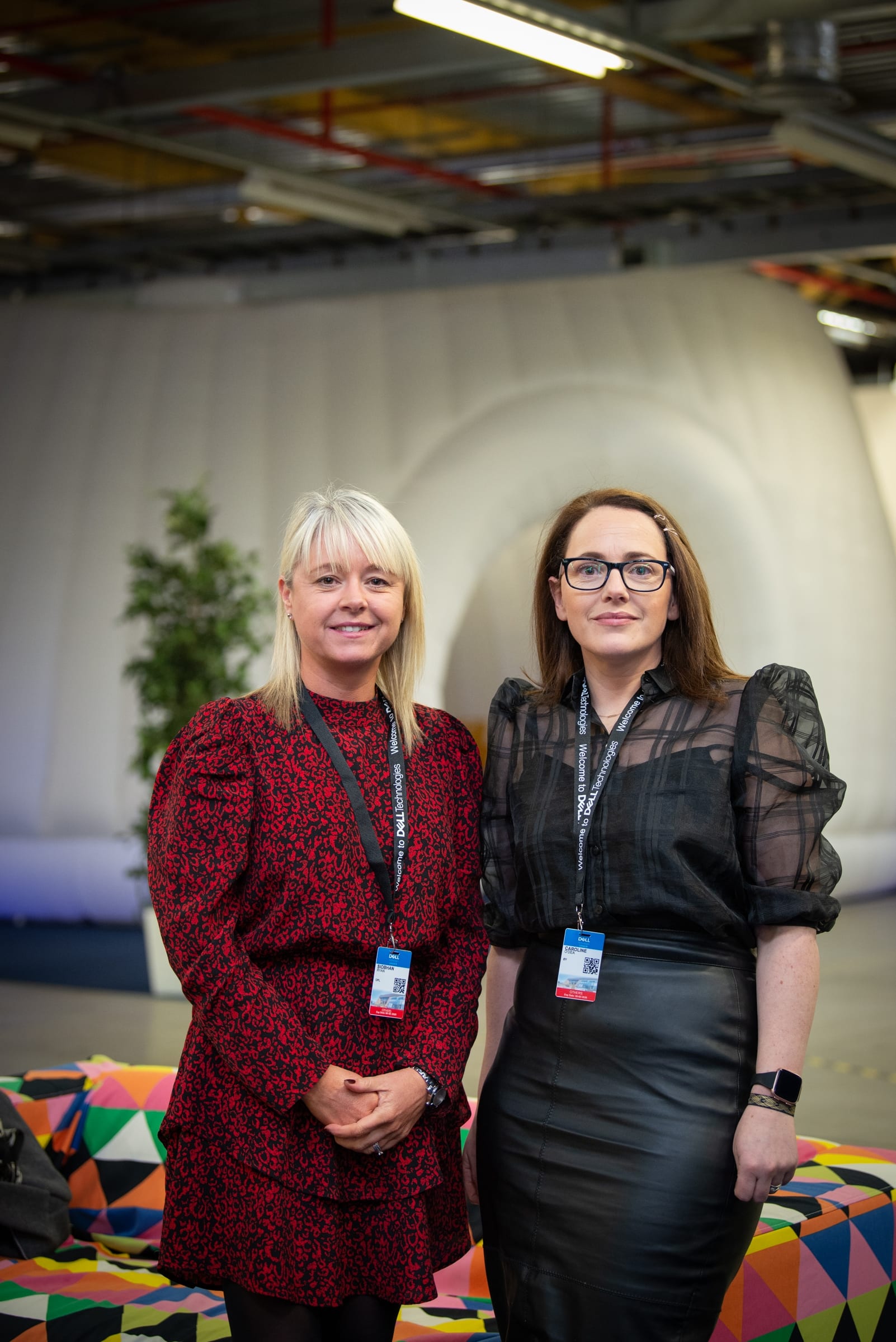 No repro fee-RLP Programme Launch which was held in DELL EMC, Raheen Industrial Est Limerick on Thursday 6th February - From Left to Right: Siobhan Ryan - CPL, Caroline O’Dea - EY. 
Photo credit Shauna Kennedy