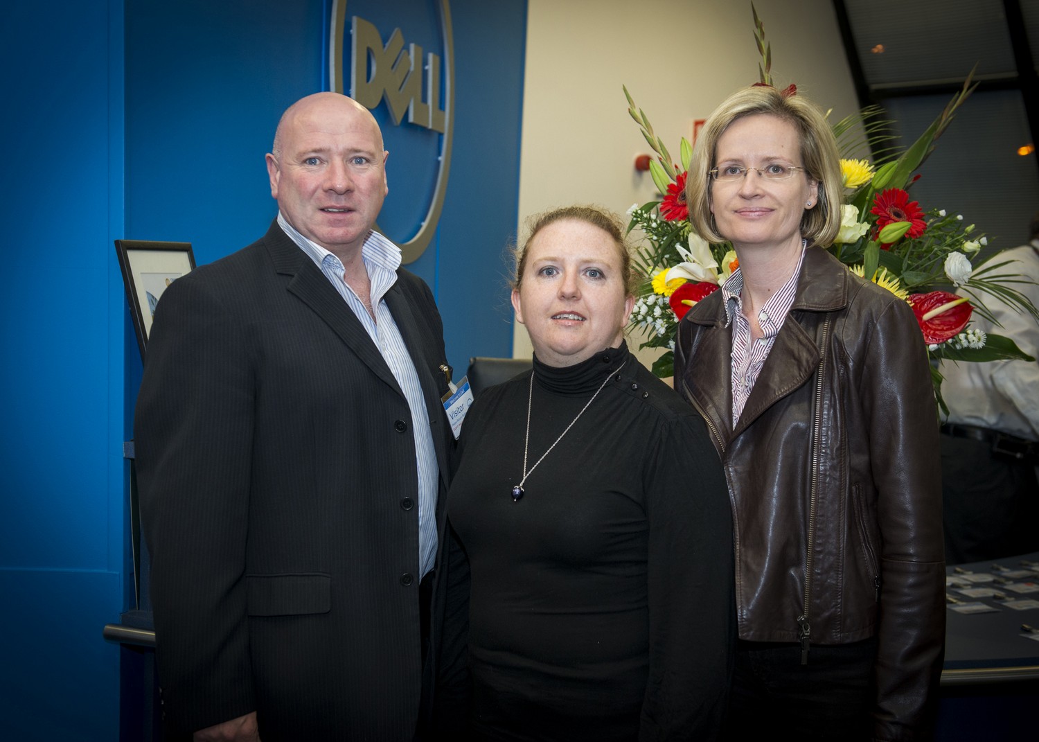 from left to right: Damien Shaw - Quirke and Shaw Cleaning Supplies, Lisa McCormack - O\'Mahony\'s Book Sellers, Collette Cotter- O\'Mahony\'s Book Sellers