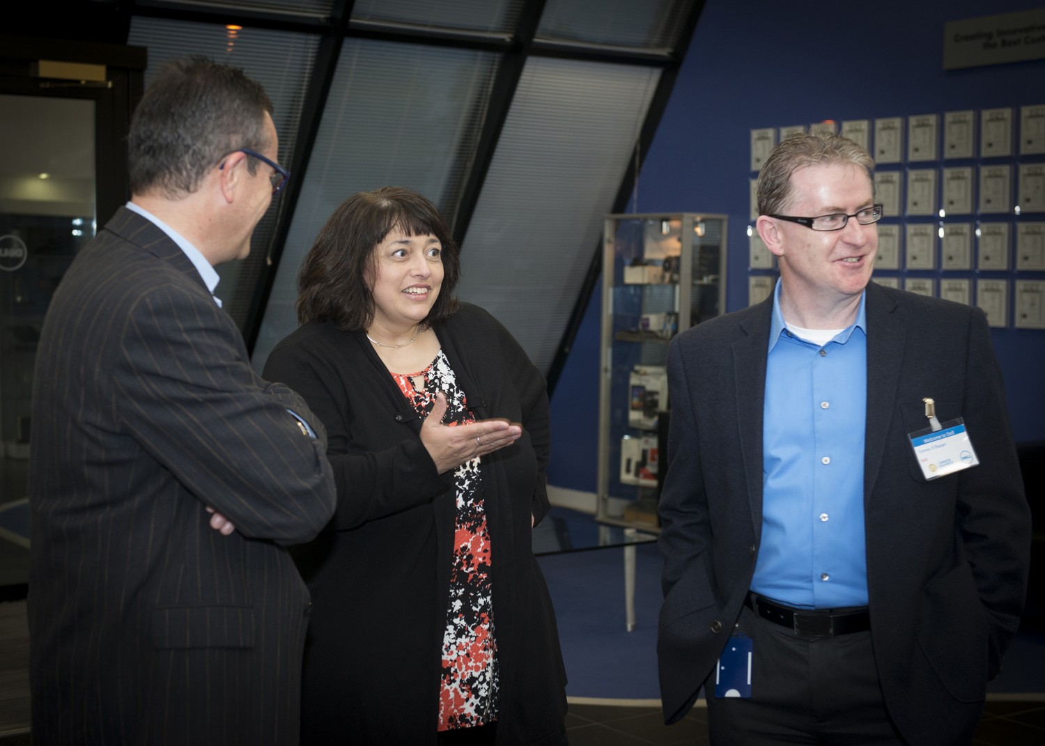 Dave Griffin, Dell, Krishna De and Timmy Dywer, Dell