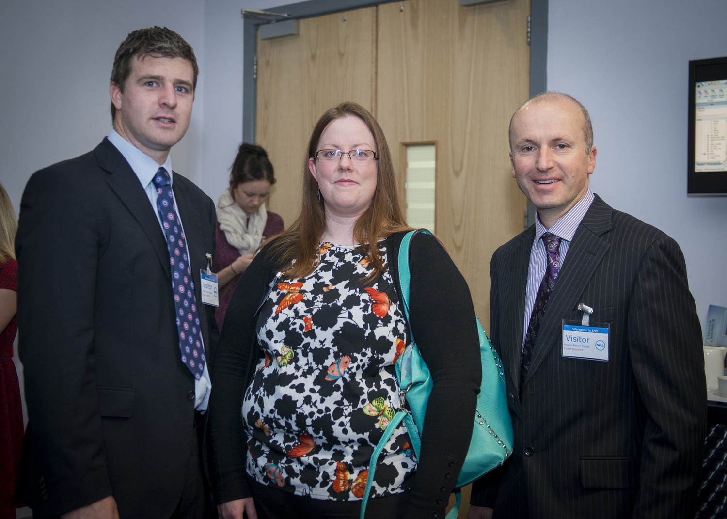 from left to right: Paddy OHalloran - Boland & Partners, Marion Maher - Flexes Staffing & Recruitment Solutions, Matthew Richardson - Richardsons Foods