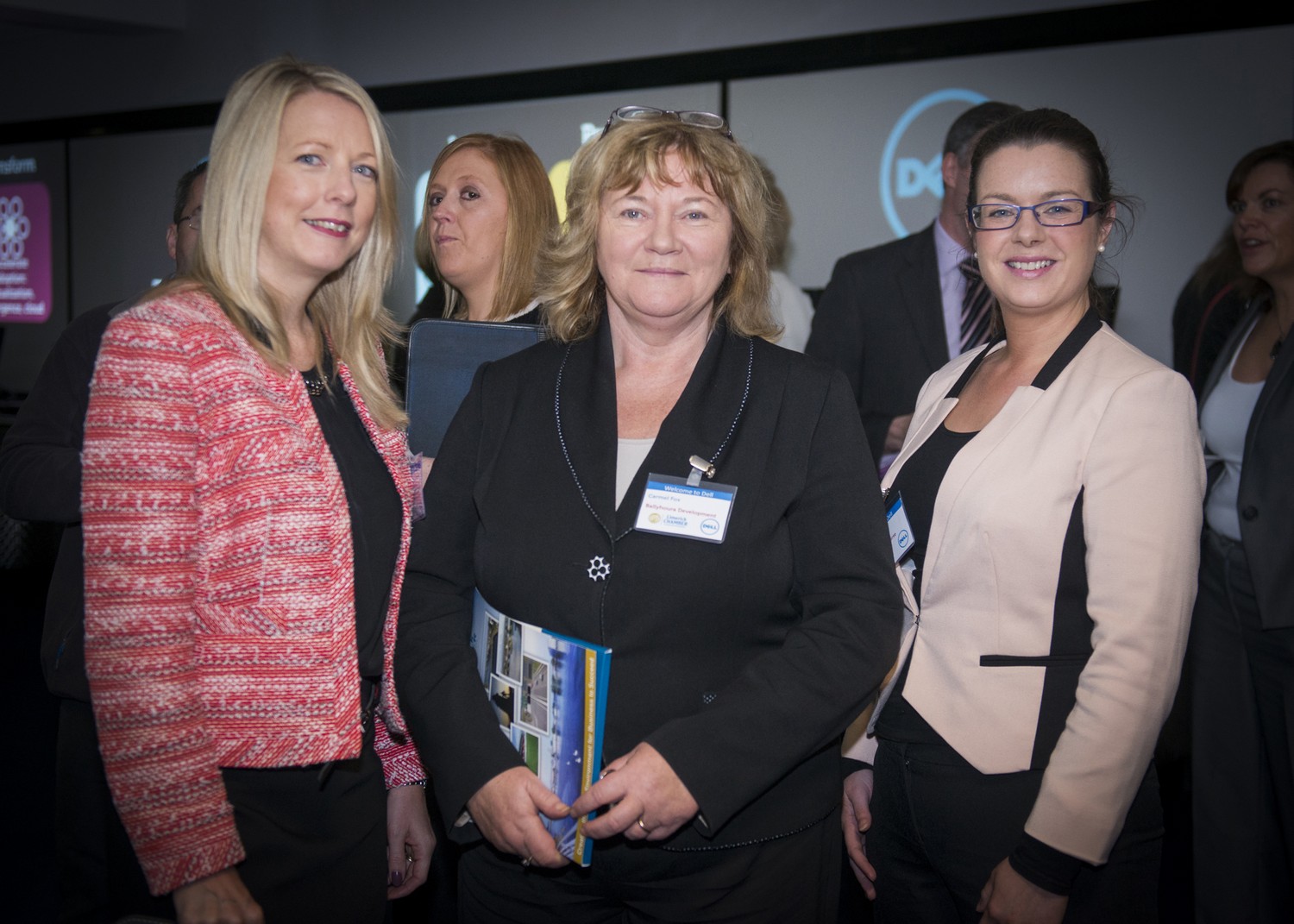 from left to right: Edwina Gore - Limerick Chamber, Carmel Fox - Ballyhoura Development, Amy O\'Regan - Limerick Racecourse