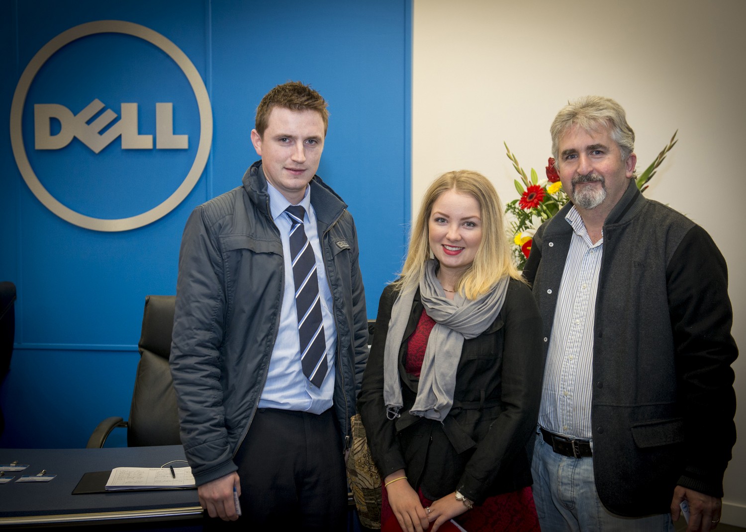 from left to right: Thomas Fitzgerald - O\'Mahony\'s Insurance, Hazel Hodgins - University of Limerick, Pat Marnane - University of Limerick