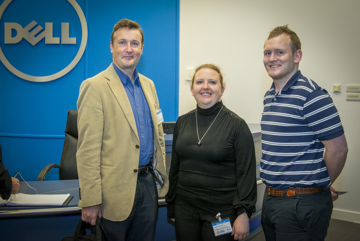 from left to right: Sean Brady - Just Social, Lisa McCormack - O\'Mahony\'s Book Sellers, Shane McCarty - Blue Chief Solutions