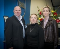 from left to right: Damien Shaw - Quirke and Shaw Cleaning Supplies, Lisa McCormack - O\'Mahony\'s Book Sellers, Collette Cotter- O\'Mahony\'s Book Sellers