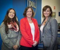 from left to right: Jessica Ahern -Tony Connollys, Miriam Flynn - Bus Eireann,Mary Anne Flavin - Laya Healthcare