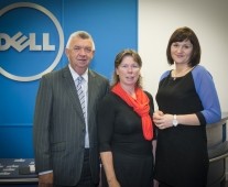 from left to right: Eamon Ryan - Limerick City Enterprise Board, Anne Barrington - Carrig Coaches, Alicja Winnicka - Dell