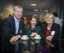 from left to right: Stephen Pitcher - Shadow Play, Miriam O\'Brien - Action Point, Mary Rogan - Bank Of Ireland
