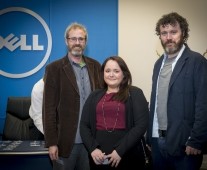 from left to right:Michael Jonker - Piquant, Sarah Hogan - CPL Recruitment, Conor Buckley - Piquant