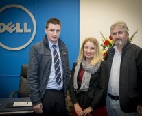 from left to right: Thomas Fitzgerald - O\'Mahony\'s Insurance, Hazel Hodgins - University of Limerick, Pat Marnane - University of Limerick