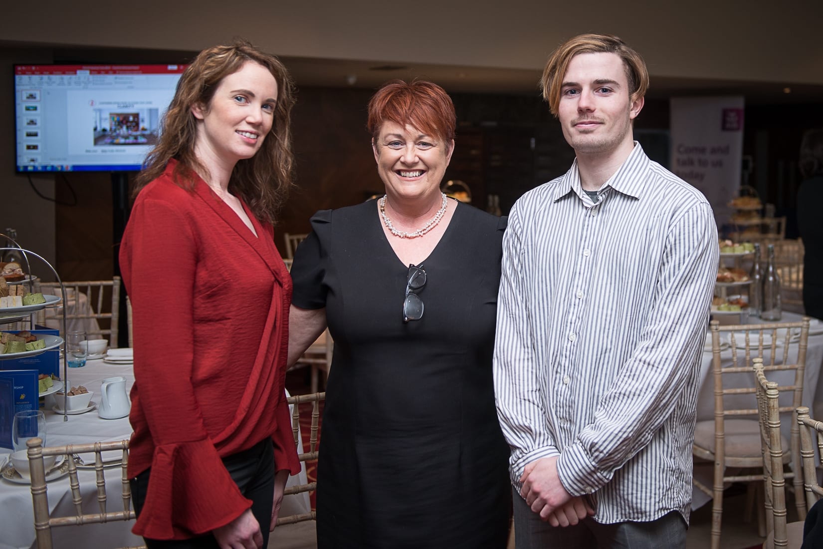 No repro fee- At the Limerick Chamber business briefing on ‘Spending Trends: Tourism, Retail &  Hospitality Industry Insights & Marketing Trends’ at the Savoy Hotel - 22-01-2019, From Left to Right: Mary McNamee- Limerick Chamber, Ann Murray - The Savoy Hotel, Fionán Coughlan - The Edge Clothing. 
Photo credit Shauna Kennedy