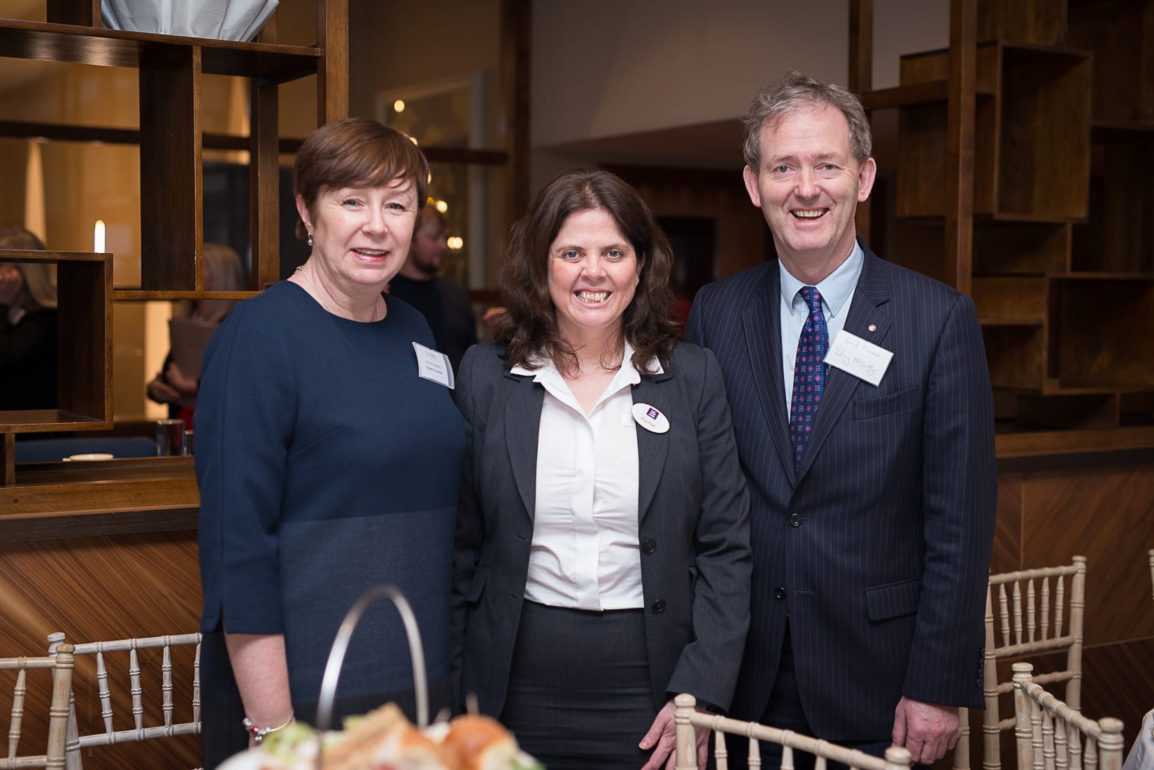 No repro fee- At the Limerick Chamber business briefing on ‘Spending Trends: Tourism, Retail &  Hospitality Industry Insights & Marketing Trends’ at the Savoy Hotel - 22-01-2019, From Left to Right:Susan Lenane - Power Properties, Rachel Ryan -AIB, Derry McCarthy- Grid Finance. 
Photo credit Shauna Kennedy
