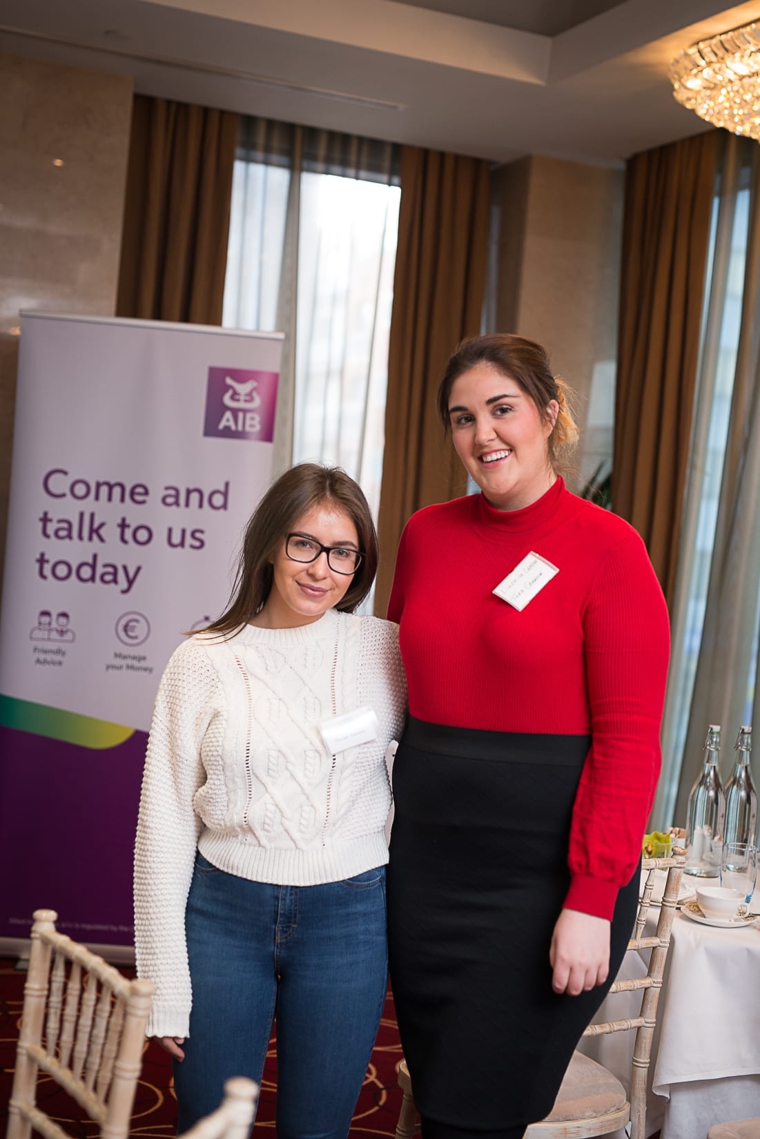 No repro fee- At the Limerick Chamber business briefing on ‘Spending Trends: Tourism, Retail &  Hospitality Industry Insights & Marketing Trends’ at the Savoy Hotel  - 22-01-2019, From Left to Right:Maxine Amodeo - Tuscany Bistro, Tara Cannon - Limerick Leader. 
Photo credit Shauna Kennedy