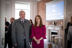 No repro fee-Limerick Chamber launch of Strategic Development PipeLine which was held in The Limerick Chamber boardroom on Thursday 10th November  - From Left to Right:Kevin Corrigan- Ennis 2040, Caroline Kelleher   Shannon Development
Photo credit Shauna Kennedy
