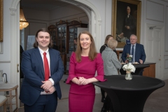No repro fee-Limerick Chamber launch of Strategic Development PipeLine which was held in The Limerick Chamber boardroom on Thursday 10th November  - From Left to Right: Sean Golden - Limerick Chamber , Caroline Kelleher   Shannon Development
Photo credit Shauna Kennedy