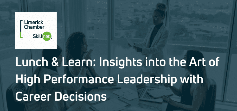 Lunch & Learn: Insights into the Art of High Performance Leadership ...