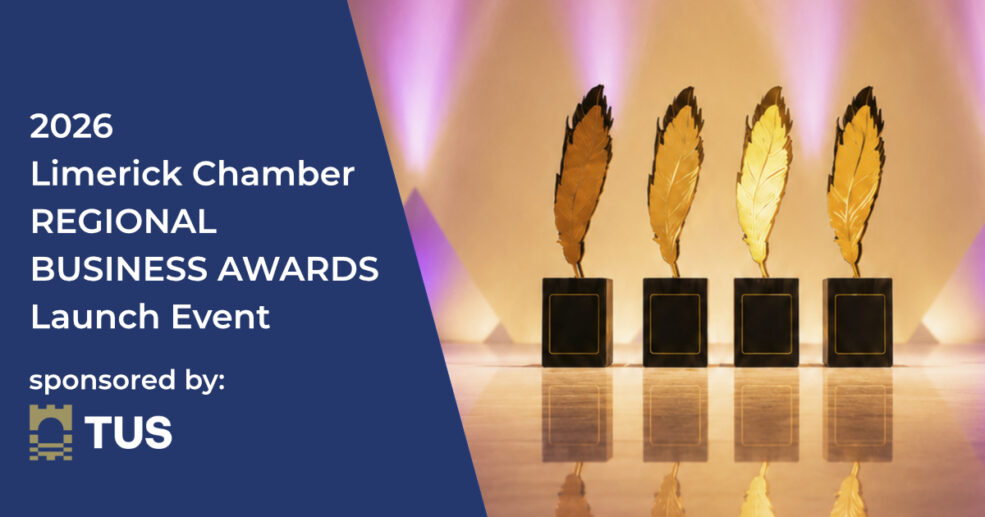 2026 Limerick Chamber REGIONAL BUSINESS AWARDS Launch Event